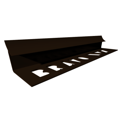 Угольник для облицовочной плитки №10 А внутренний, 05-коричневый