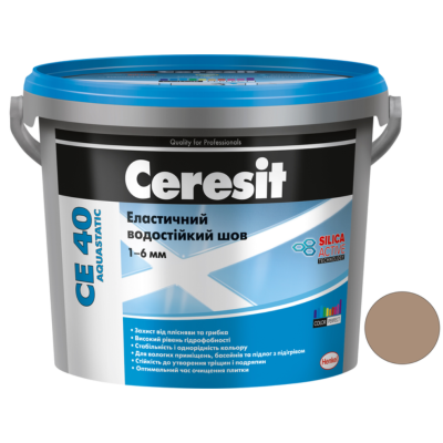 Затирка для плитки Церезит СЕ-40 карамель водост. 1кг