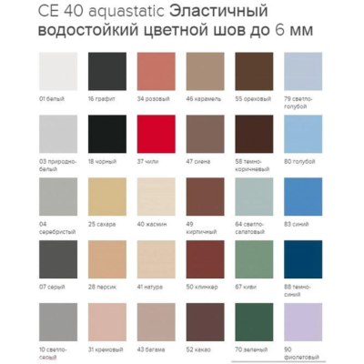 Затирка для швов Ceresit CE 40 Естественно-белый водостойкий 2кг