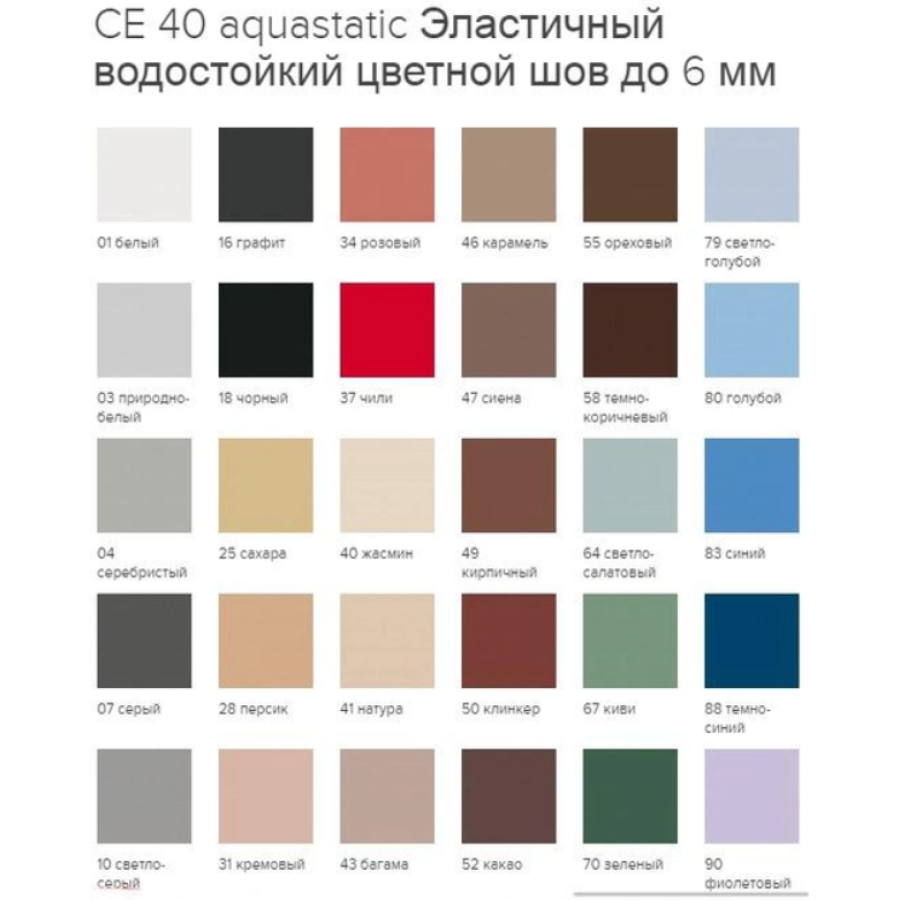 Затирка для швів Ceresit CE 40 Жасмін водостійкий 5кг - фото 2