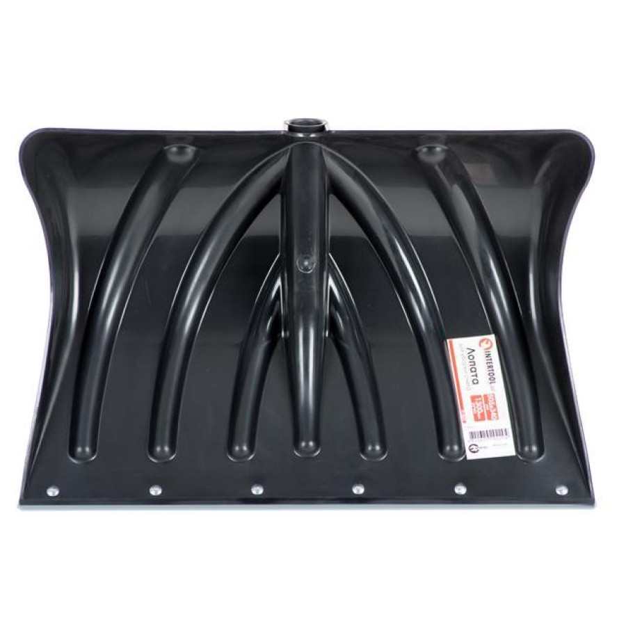 Лопата для снега Intertool - 505*340мм с ручкой 1300мм - фото 8