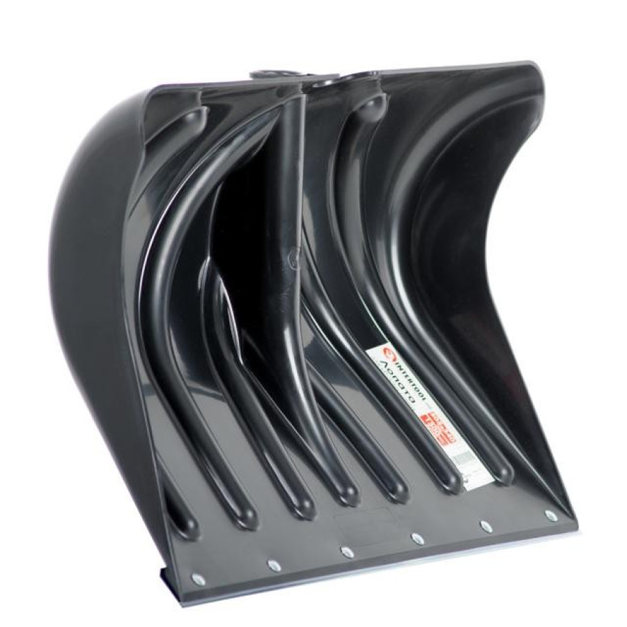Лопата для снега Intertool - 505*340мм с ручкой 1300мм - фото 9