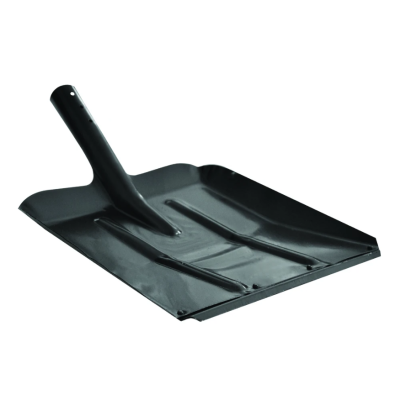 Лопата для снега металлическая, 360х340мм, с черенком 1,2м Украина | 70-882