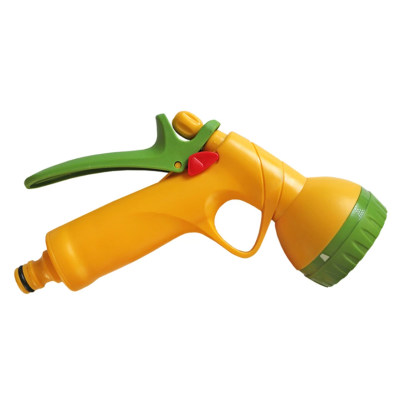 Пистолет-распылитель 72-002 6-позиционный пластиковый с фиксатором потока Verano