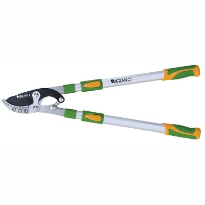 Секатор для веток 715 мм, среза 35 мм, срез прямой, телескопические рукоятки VERANO 71-846