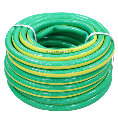 Шланг поливочный 3/4, MULTILAMINAR, четырехслойный, 50 м VERANO 72-750