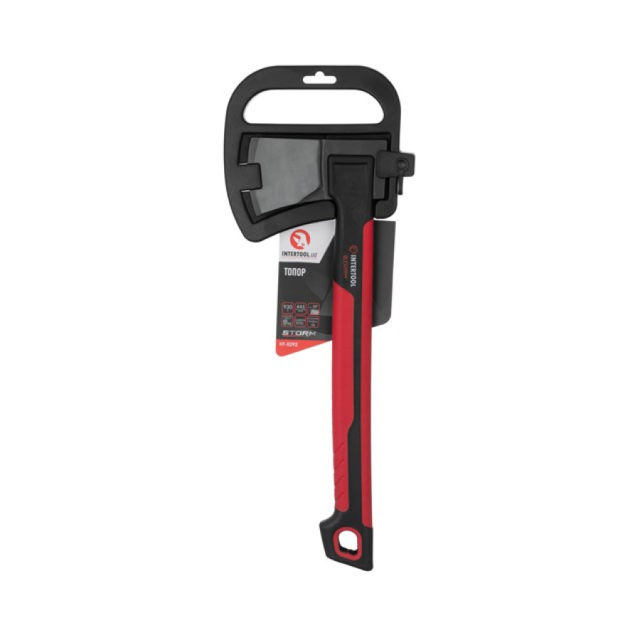 Топор Intertool Storm - 930г*445мм фибергласс - фото 5