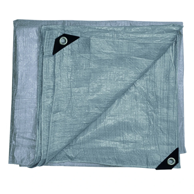 Тент строительный усиленный 80г/м2, 4х5м Favorit | 10-883