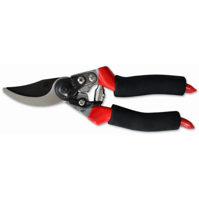 Секатор 215мм, срез косой, порезиненные ручки Technics | 71-005