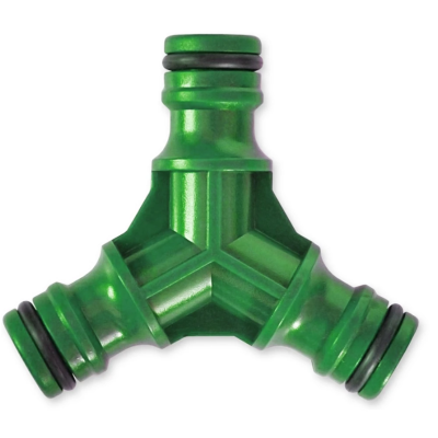 Тройник пластиковый, 3/4", 1/2" VERANO | 72-131