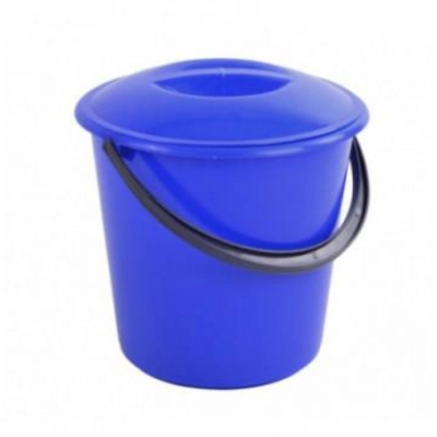 Ведро пищевое 10л с крышкой IL-PE синий