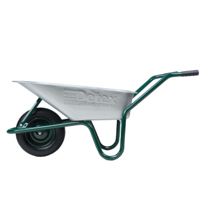 Тележка строительная 85л 1-е колесо, DETEX