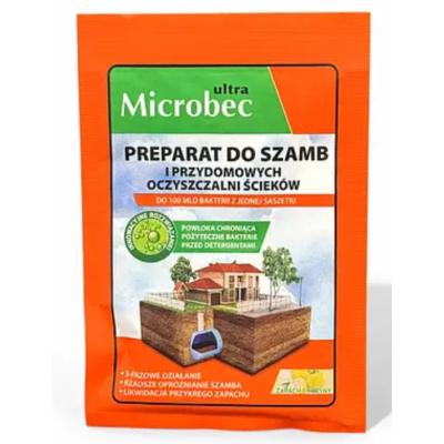 Биодеструктор для выгребных ям и септиков Microbec Ultra - 25г