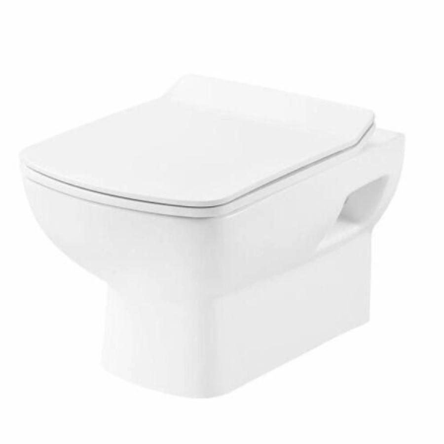 Унитаз подвесной Devit Comfort + крышка softclose тонкая - фото 1
