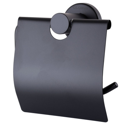 Держатель для туалетной бумаги Globus Lux BS8410 черный матовый SUS304