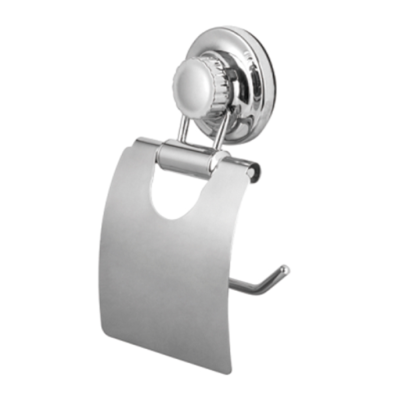 Держатель туалетной бумаги с крышкой на присоске LEDEME LM3703