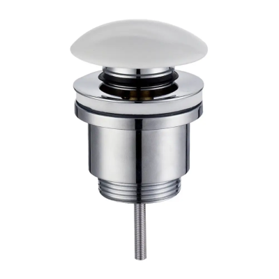 Донный клапан ITF 1083-C1 с керам.накладкой 1 1/4" CHROME ITAL авомат с винтом