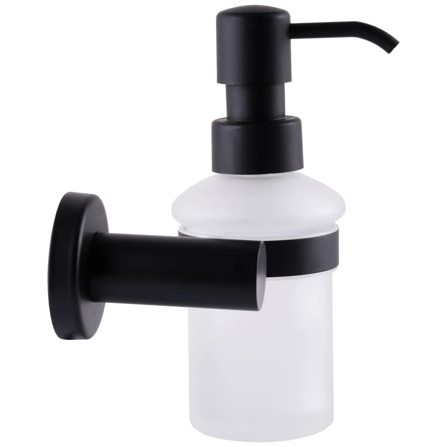 Дозатор рідкого мила Globus Lux BS8433 чорний матовий SUS304 - фото 3