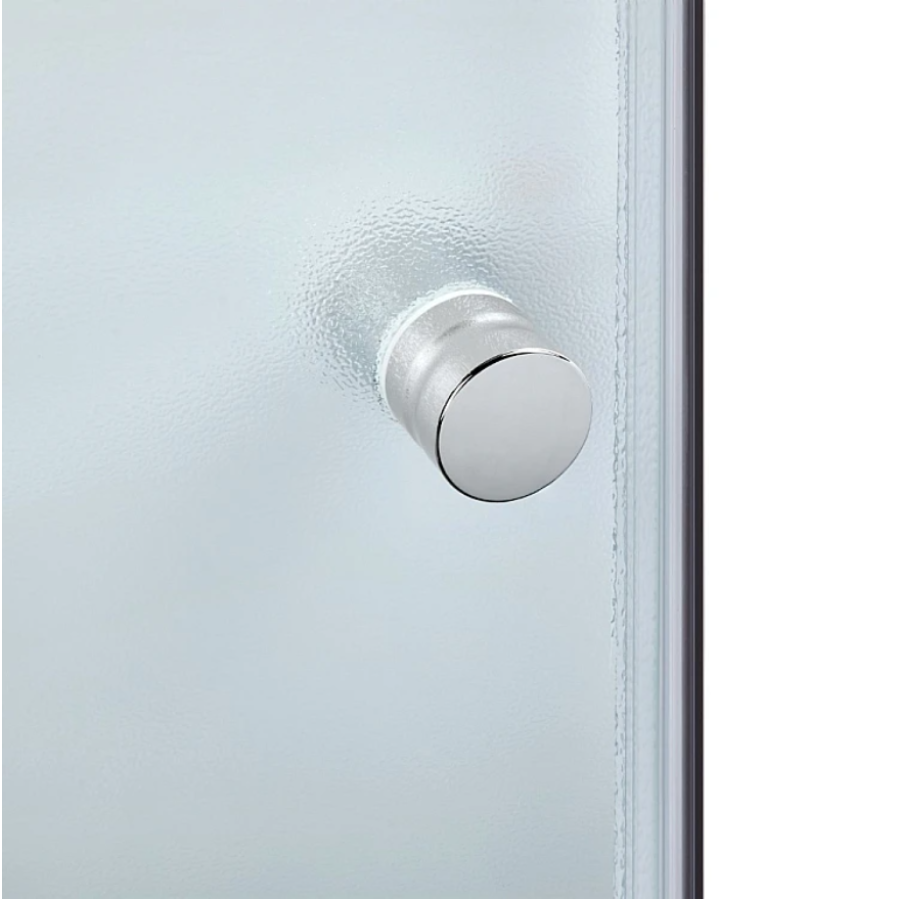 Душ. кабіна Latwa SC80*80.SAT MID.FR. напівкр скло Frost 4мм+Душ. піддон Kpierka ST80*80*26 з панелю - фото 2