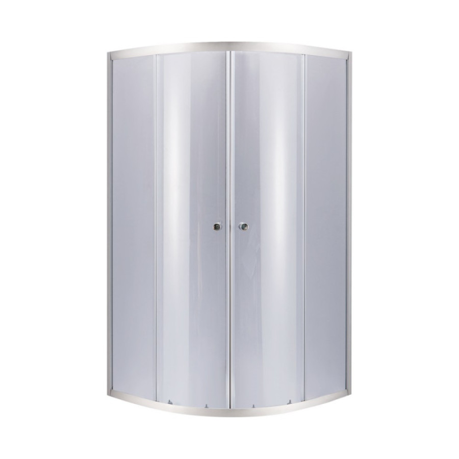 Душова кабіна Lidz ŁATWA SC90x90.SAT.LOW.GR, низький, скло тонір. 4мм - фото 1