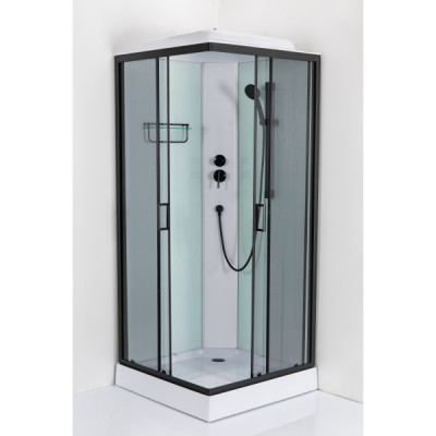 Душова кімната 90*90*215 міл.кв. підон Poli.black-HL
