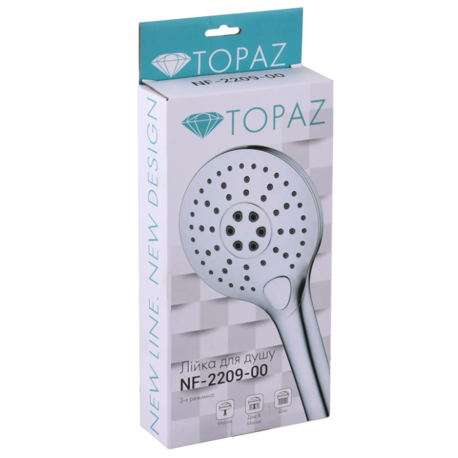 Душова лійка Topaz NF-2209-00 - фото 5