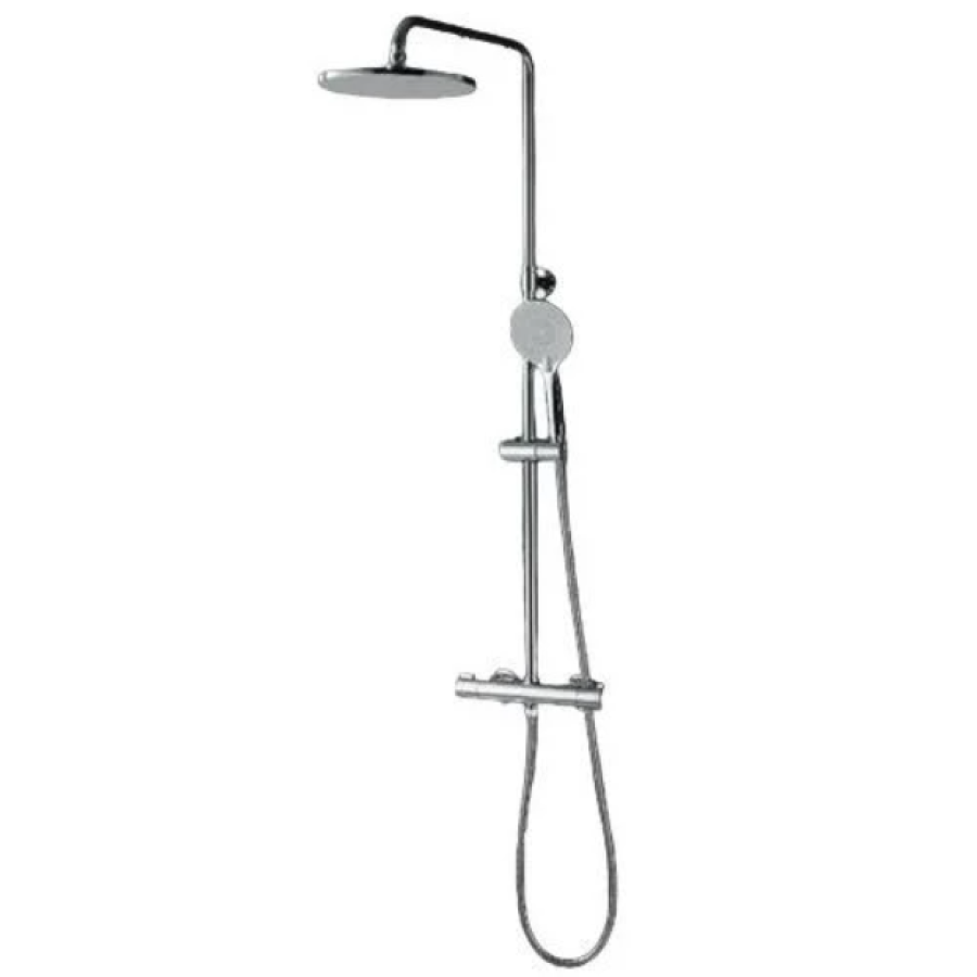 Душевая система Devit Do It 5050070 с термостатом, хром - фото 1