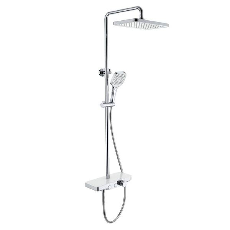Душевая система Devit Style 5050503 с термостатом, хром - фото 1
