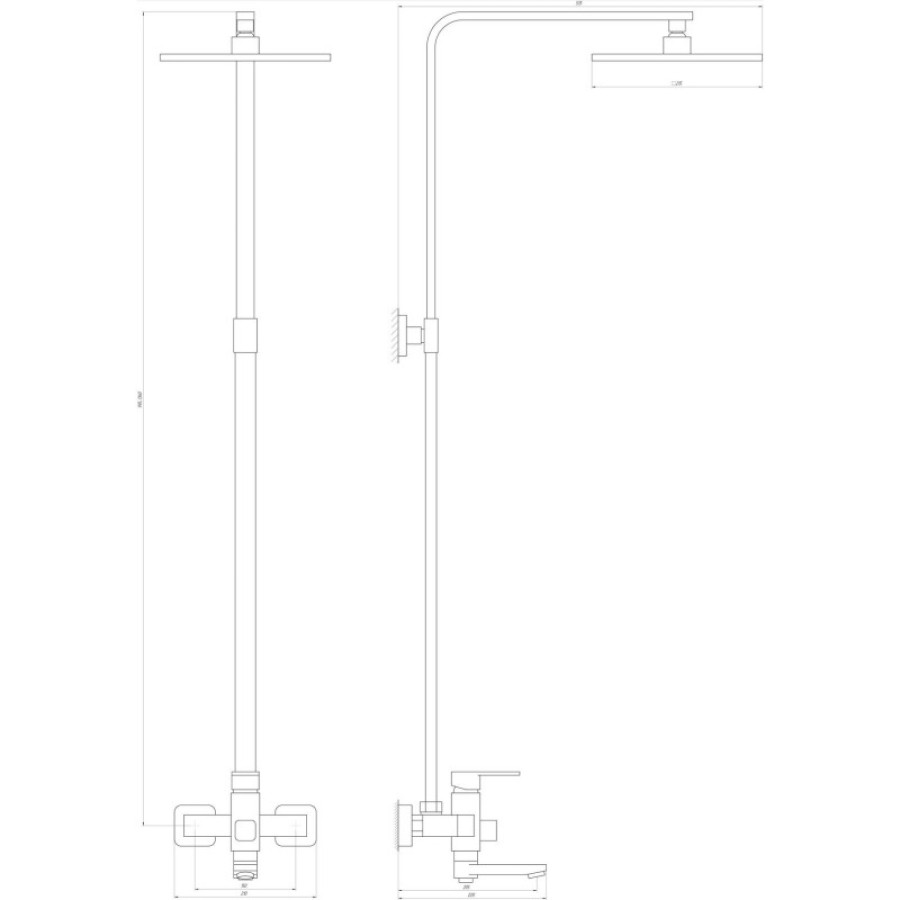 Душевая система Globus Lux DS0026 - фото 5