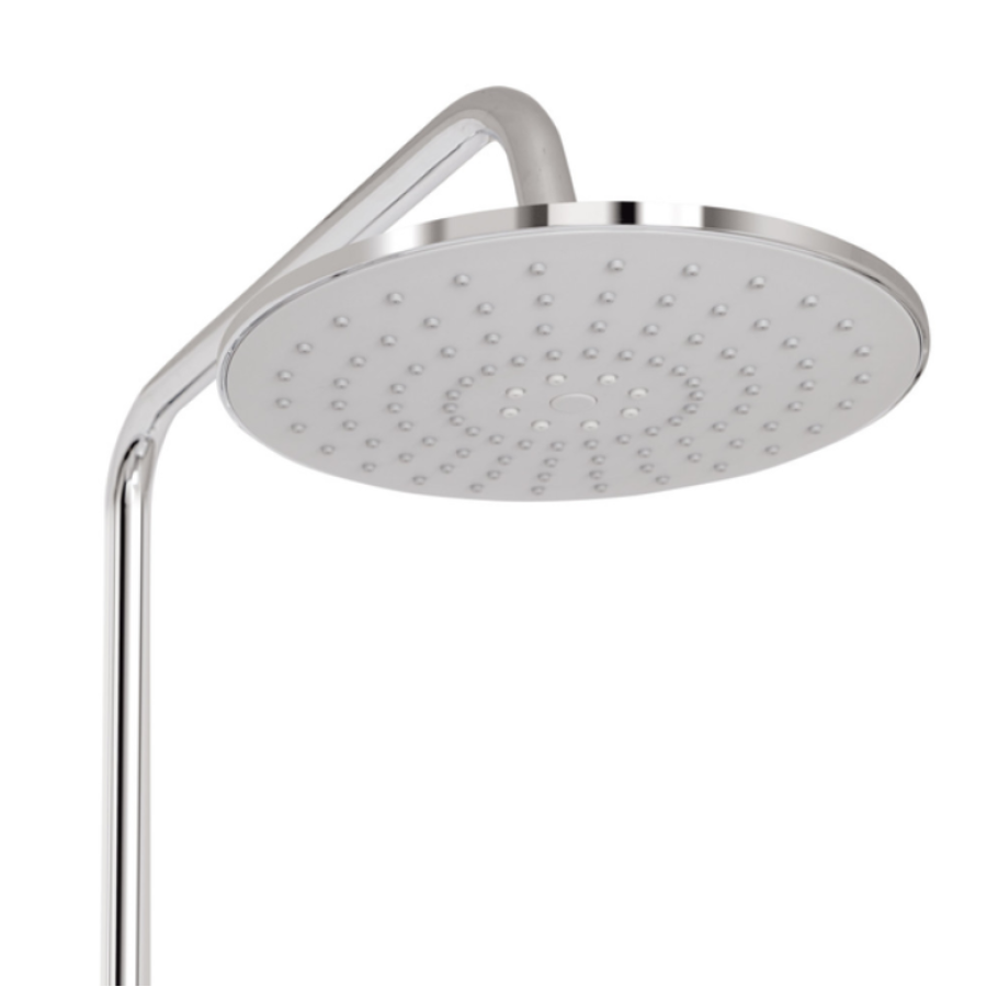 Душова система латунна, універсальна Lidz Orion 1030, Chrome (k35) на три споживача (з виливом) LDOR - фото 6