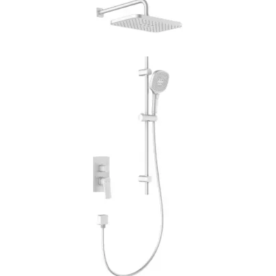 Душевая система со смесителем, скрытный монтаж, WHITE 4529-301-44 MALAGA