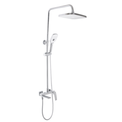 Душевая система универсальная Qtap Tern, Chrome (k30) на три потребителя (с изливом) QTTER1112CRM47592