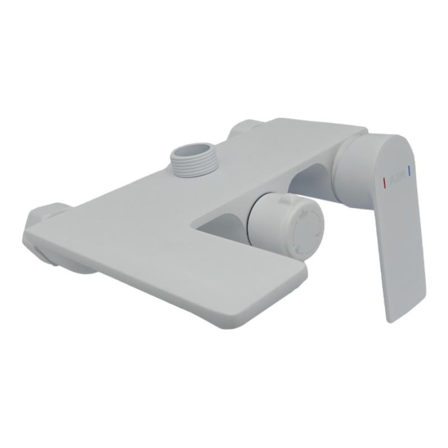 Душова стійка в комплекті, біла AIM DG01144-5 frosted white - фото 2