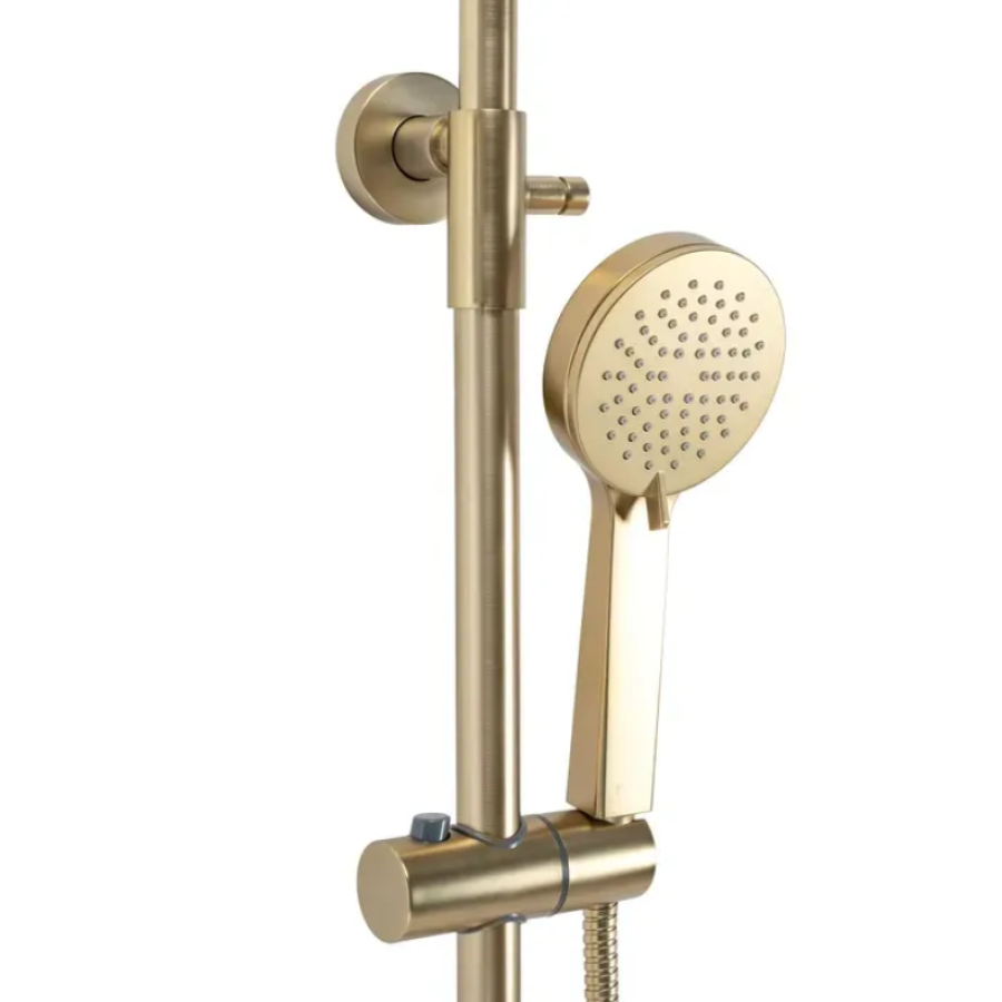 Душовий гарнітур REA PAROT BRUSHED GOLD - фото 7