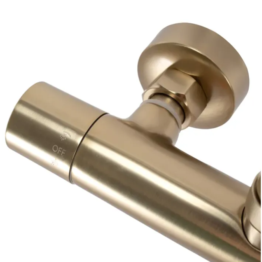 Душовий гарнітур REA PAROT BRUSHED GOLD - фото 9