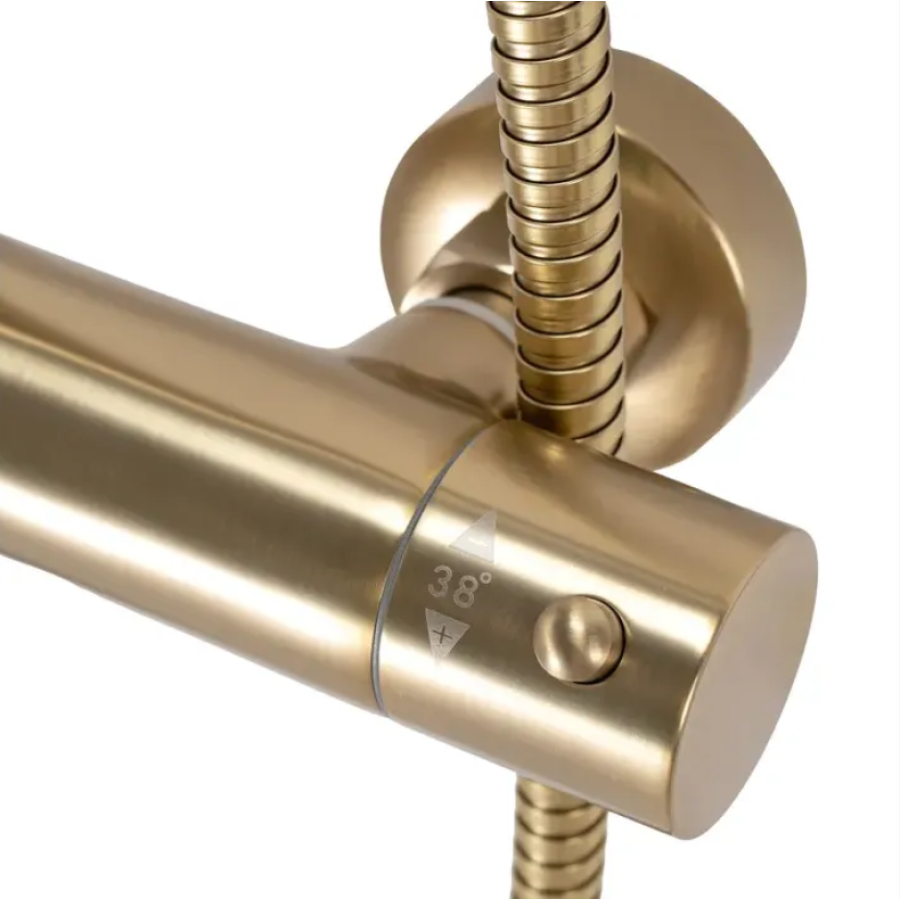 Душовий гарнітур REA PAROT BRUSHED GOLD - фото 10