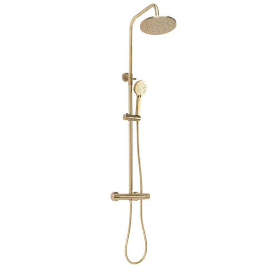 Душовий гарнітур REA PAROT BRUSHED GOLD - фото 1