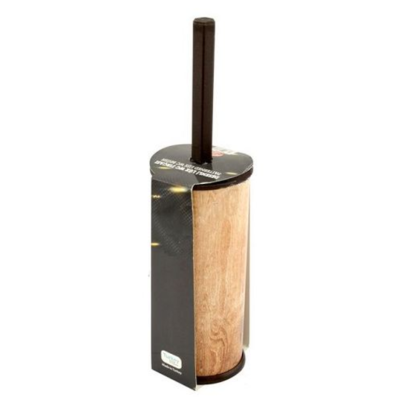 Ерш для унитаза с подставкой Elit Plastic высокий (дерево)