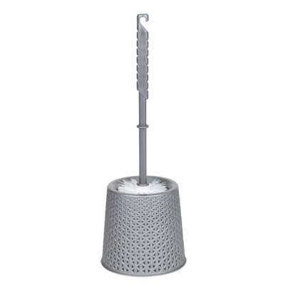 Ершик для унитаза с высокой подставкой Лофт SoloPlast серый