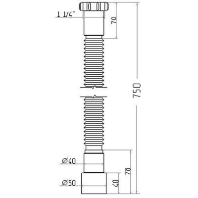 Гибкая труба Waterstal AC-1015