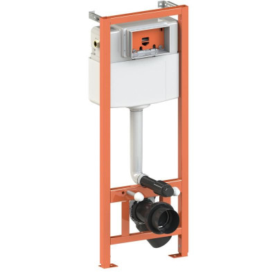 Инсталляция для подвесного унитаза Qtap Nest ST 1120/1290 х 425 х 155/235 mm, 18/23 cм