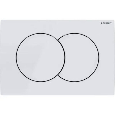 Клавиша смыва Geberit Delta01 115.107.11.1 альпийский белый