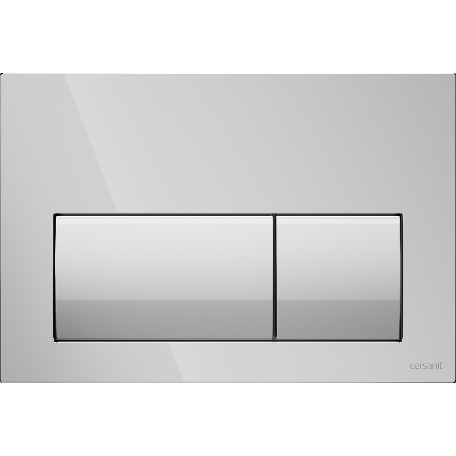 Кнопка смыва Cersanit Presto 2 глянцевый хром - фото 1