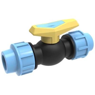 Кран шаровой пластиковый 78-012-1 25*25