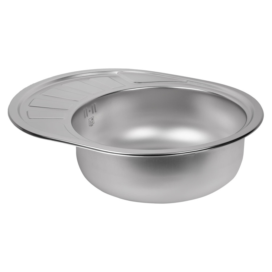 Мийка для кухні Lidz 5745 Satin 0,6мм. - фото 3