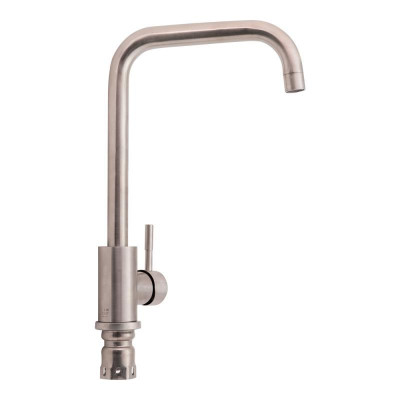 Смеситель для куни Lidz Aria 015-F-7 U-образный Nickel