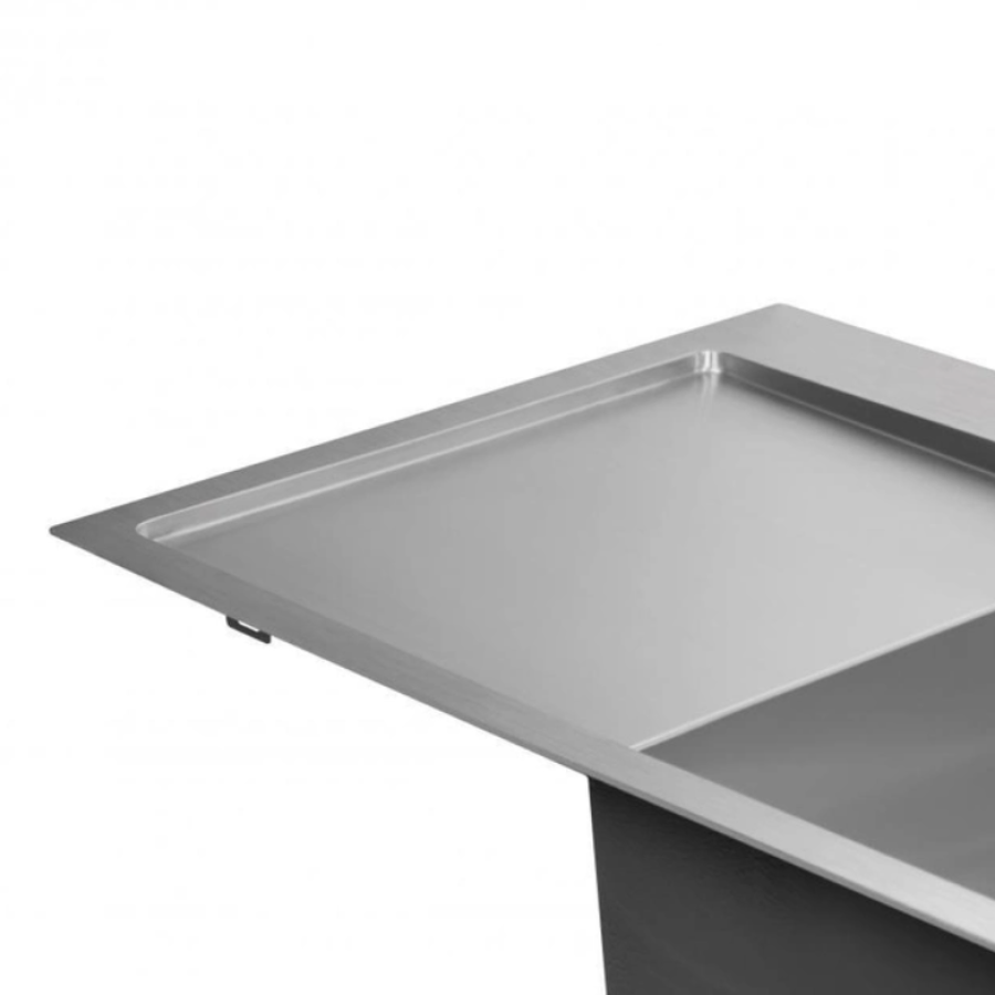 Мойка для кухни Satin QT DK6845R (интегрированная) - фото 5