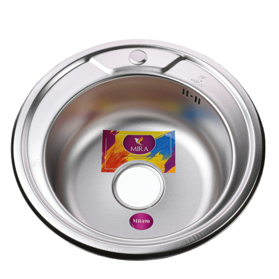 Мойка кухонная Mira MR 490 Decor - фото 1