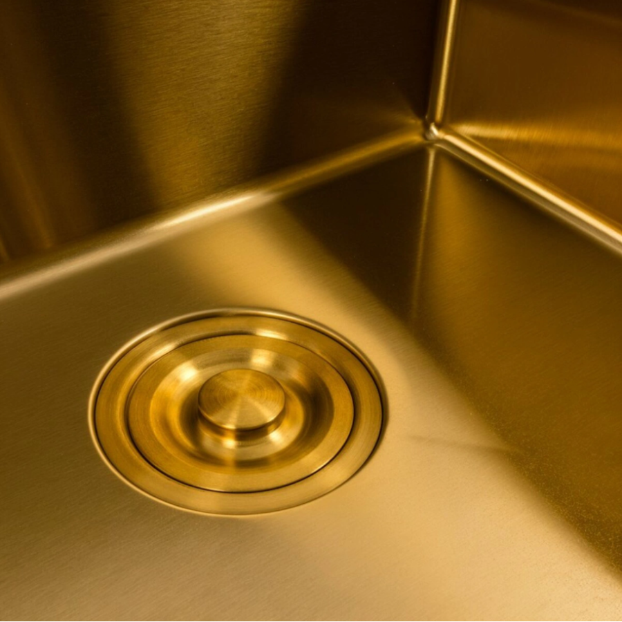 Мойка PVD GOLD VALESO Handmede (3,0/0,8) СМ 50*50 - фото 3