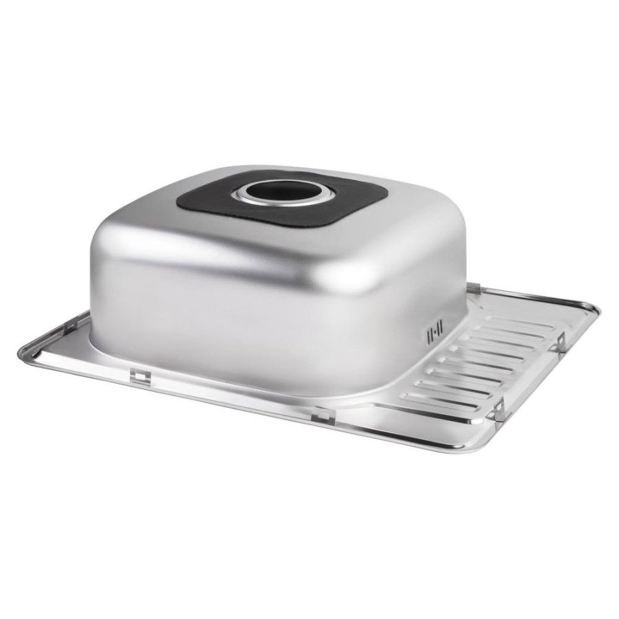 Мийка для кухні Lidz 5848 Micro Decor 0.8 мм - фото 3